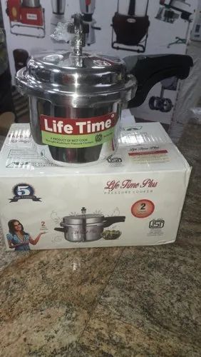 Lifetime Silver Pressure Cooker, For Restaurant, Size: 2ltrs Price