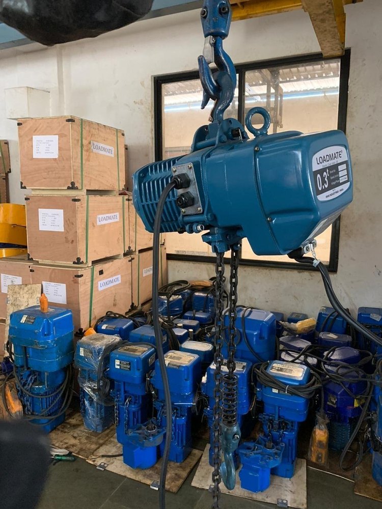 Loadmate Trolley Electric Chain Hoist, For Industrial Manufacturer & Seller in Coimbatore R.R