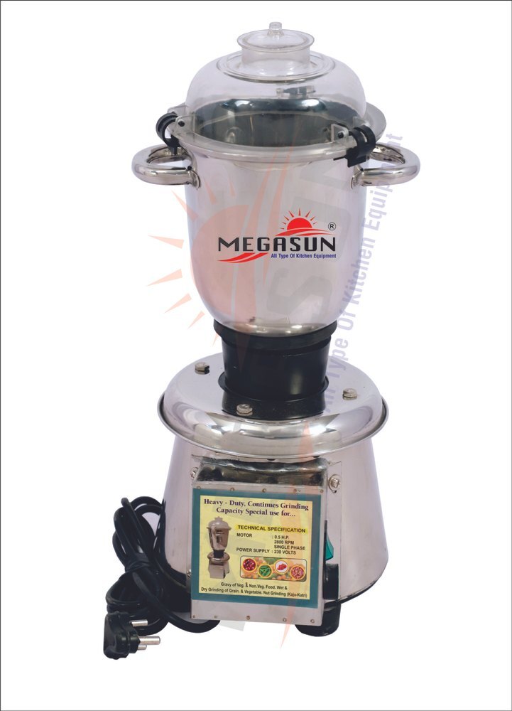 M-101 Stainless Steel HP Megasun Mixer Grinders, For Wet Grinding Price  in RAJKOT, Gujarat – ₹7,200 MEGA KITCHEN SYSTEM