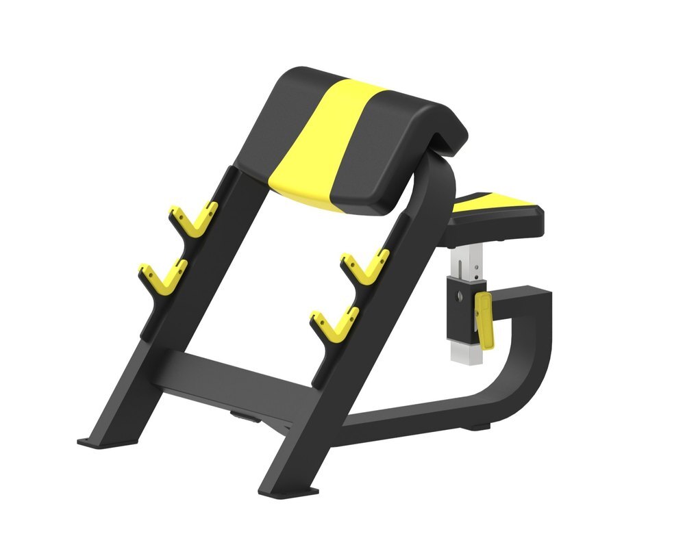 Manual Preacher Curl Bench, For Gym Price in Surat, Gujarat