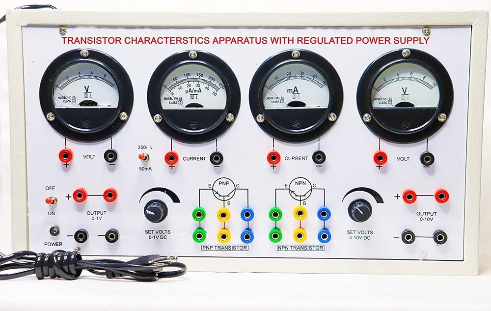 Metal Transistor Characteristics For Electrical Lab Training, For Laboratory, Model Name/Number