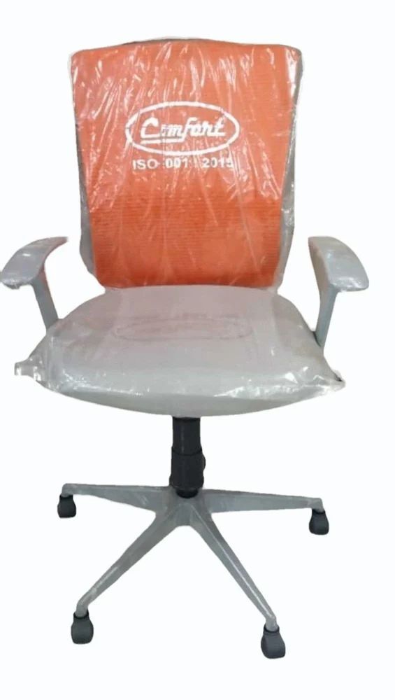 Mid Back Comfort Polyester Boss Office Chair, Fixed Arm Manufacturer