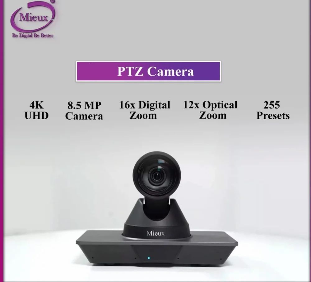 MIEUX PTZ 4K Camera, MP Price in New Delhi, Delhi – ₹90,000
