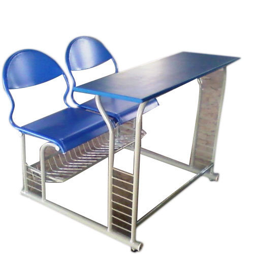 Mild Steel Blue School Bench in Kolhapur Creative Coats