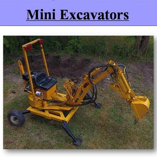 Mini Excavators, Maximum Bucket Capacity 100 Kg in Latur Dwarkadhish Agro Products