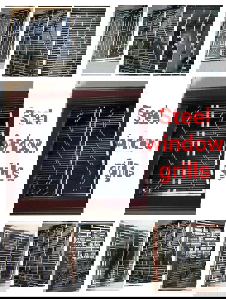 Modern Stainless Steel Window Grill in Basi Shree Balaji Steel