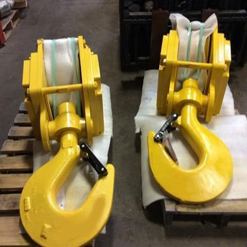 Ms Yellow Crane Hook, For Overhead Cranes Manufacturer & Seller in