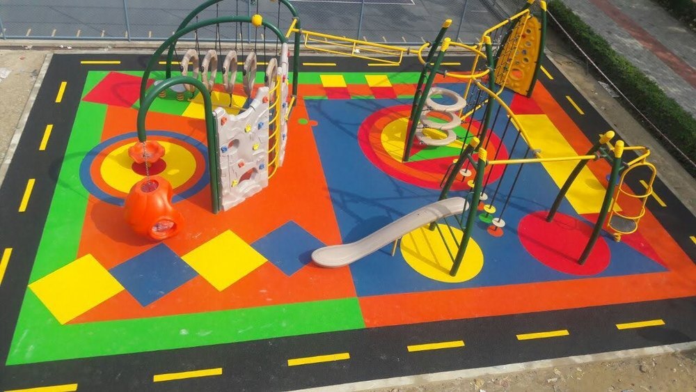Multicolor Matte Children Playing Area EPDM Outdoor Flooring Price