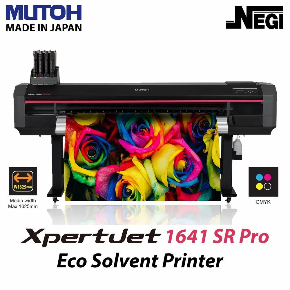 Mutoh XpertJet XPJ1641SR Pro - 64 inch Eco-Solvent Printer JAPAN