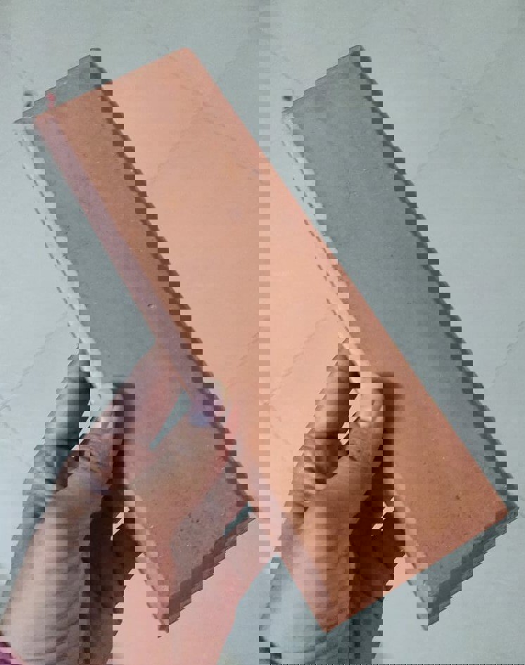 Natural Terracotta Clay Matt Classic Cladding Brick, Thickness 10 mm