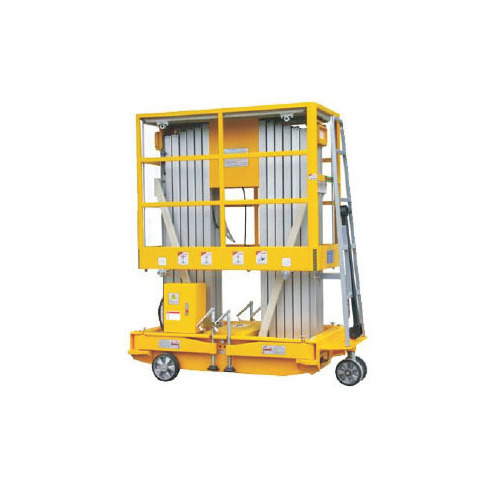 Painted Steel Double Mast Aerial Work Platform, Model Name/Number Aawp