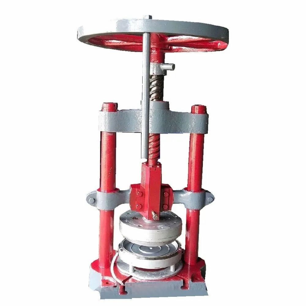 Pattal Double Die Paper Dona Making Machine, Dona Size: Inches