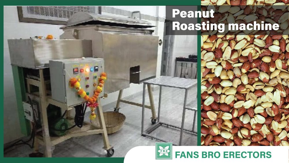 Peanut Roasting Machine Price in Mumbai, Maharashtra – ₹2,60,000