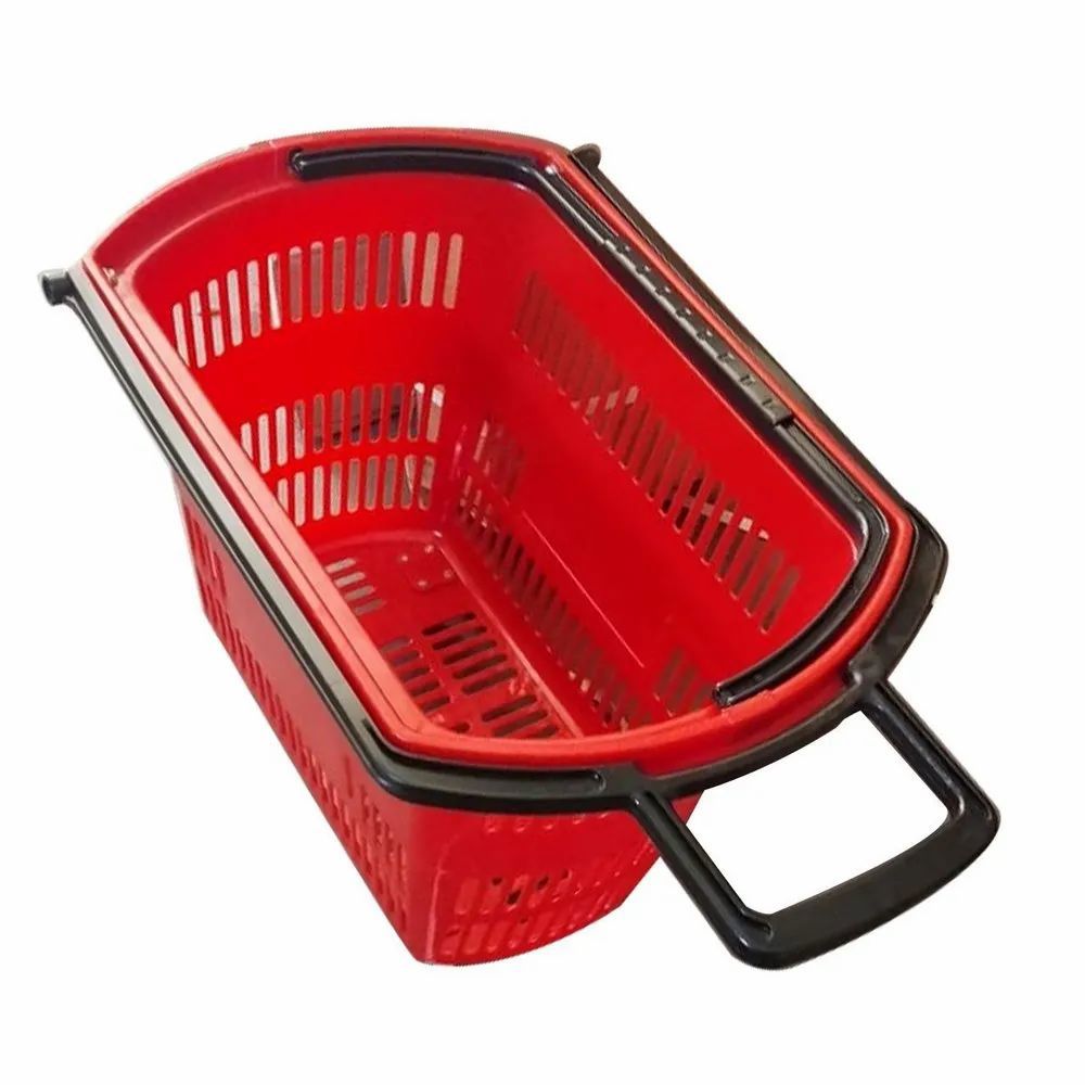 Plastic Shopping Trolley Basket, For Supermarket, Basket Capacity: 50 L  Price in Mumbai, Maharashtra – ₹890 PANDA RACKS