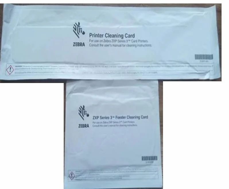 Plastic White Zebra Zxp Series 3 Printer Cleaning Kit Manufacturer