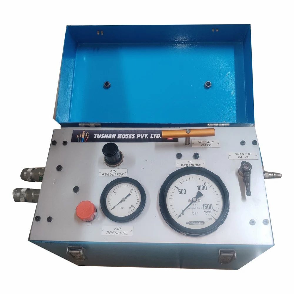 Pneumatic Hydrostatic Test Pump, Max Flow Rate 10 LPM in GODHRA