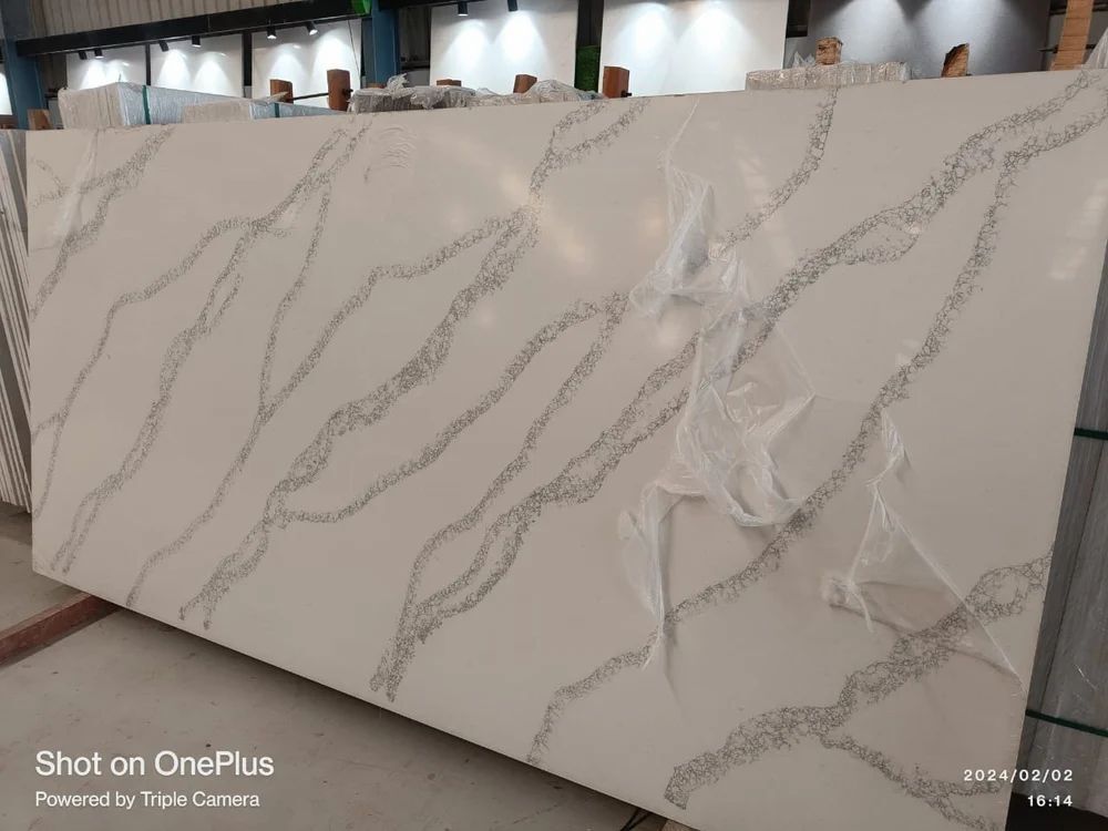 Polished Engineered Stone Slabs, Thickness: 16 mm Price in