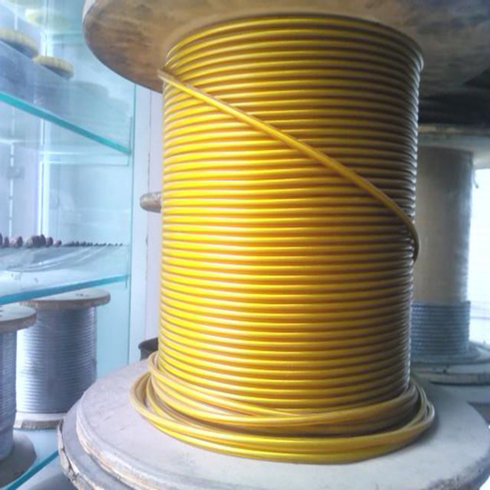 Polyester PVC Coated Wire Rope in Bengaluru Chains And Allied Concern