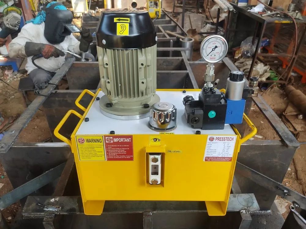 PRESSTECH 3 Hydraulic powerpack for goods lift, For Industrial, 24