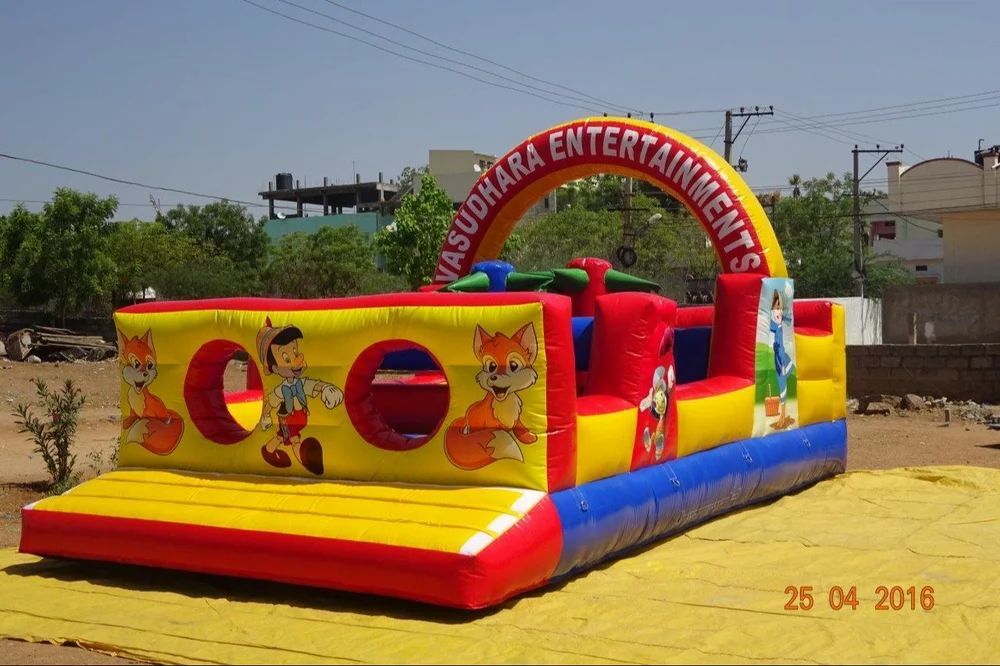 PVC Inflatable Obstacle Bouncers, Child Age Group Y Manufacturer & Seller in Hyderabad