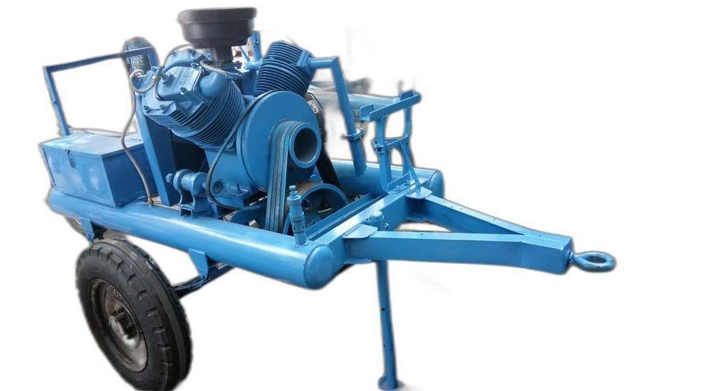 Reciprocating Trolley Mounted Tractor Air Compressor in Delhi Capital