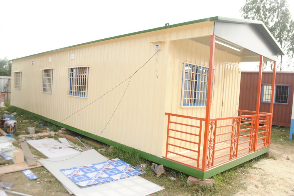 Rectangular Portable Bunk House in Noida Dynamic Portable Cabins
