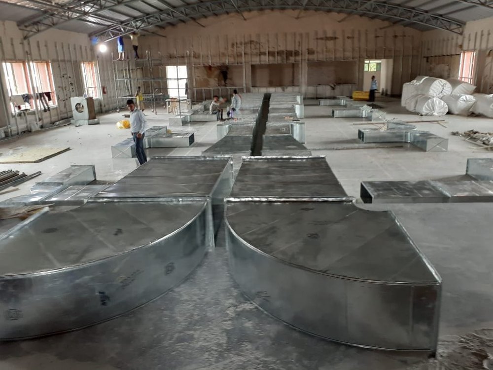 Rectangular Pre Fabricated Duct, For Commercial, AC Manufacturer & Seller in Mumbai Nice