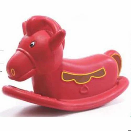 Red Plastic Horse Ride On Toy Manufacturer & Seller in Nashik CHOPDA