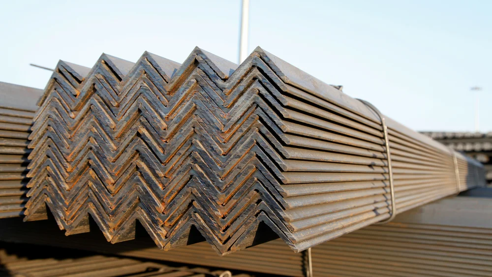 RINL (VSP) Black Vizag Steel Angle, For Construction Manufacturer