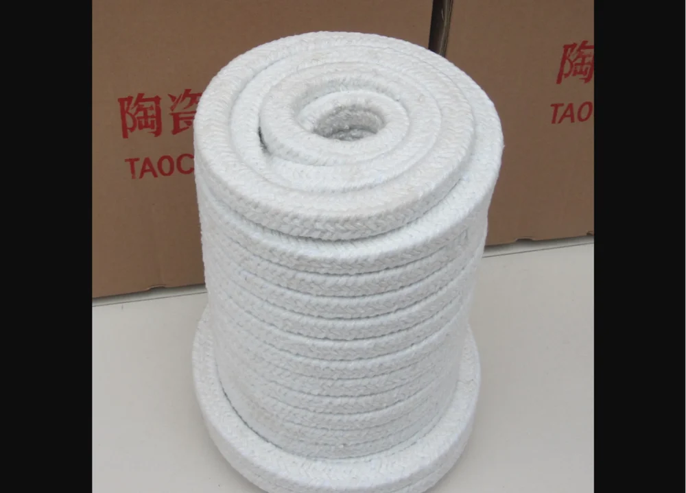 Round Ceramic Fiber Packing Rope, 30 m, 2 mm Manufacturer & Seller in