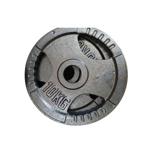 Round Olampic Cast Iron Gym Plate, Weight: 10 Kg Price in Mumbai,  Maharashtra – ₹90 Fakhar Sports Fitness