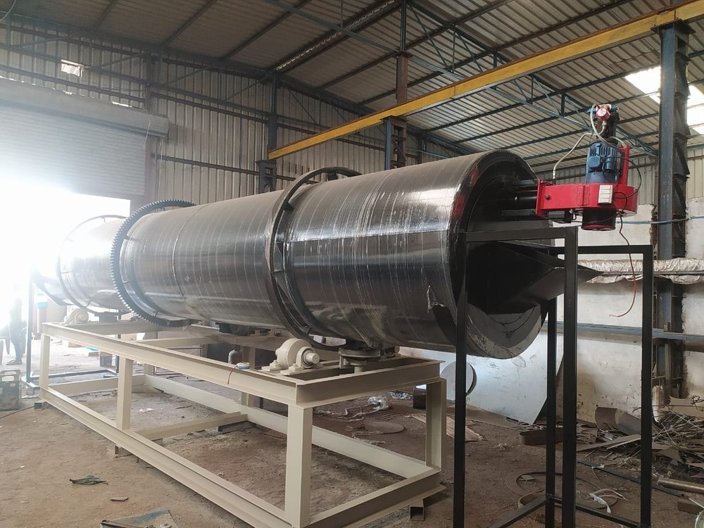 Round Rotary Kiln Dryer Machine, For Drying Manufacturer & Seller in