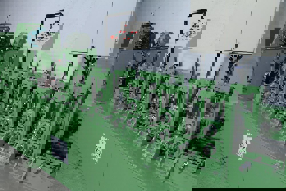 S S 202/304/316 Automatic Steel Pipe Making Machine, Capacity 1 Ton