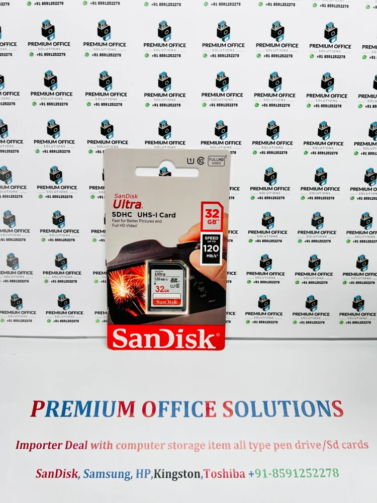 Sandisk Ultra Sdhc Uhs-I Card 32Gb 120Mb Price in mumbai