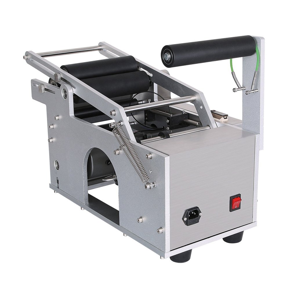 Semi Automatic Bottle Glue Labelling Machine Manufacturer & Seller in