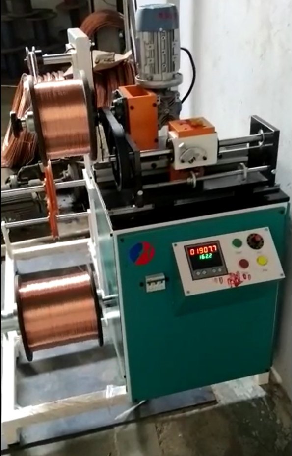 SemiAutomatic Copper Bobbin Winding Machine in Ahmedabad Hi Tech