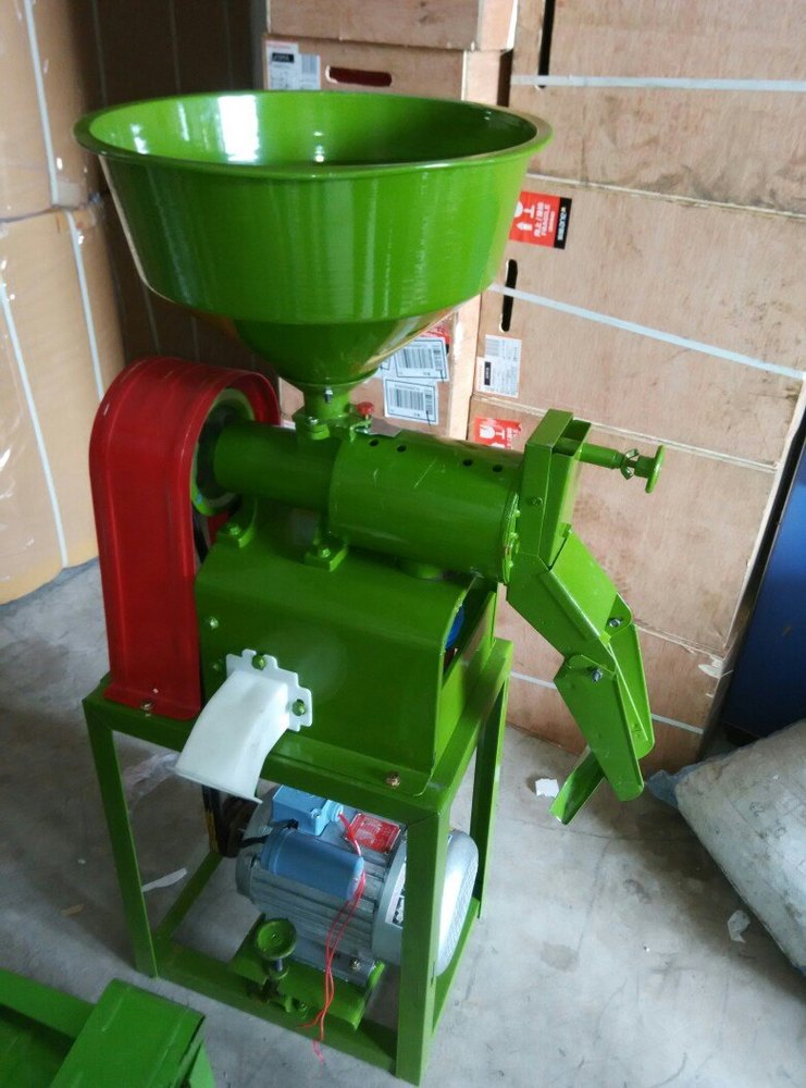 SemiAutomatic MS Mini Rice Mill, Single Phase, Capacity 50 kg/Hr in Coimbatore Kovai Mill Stores