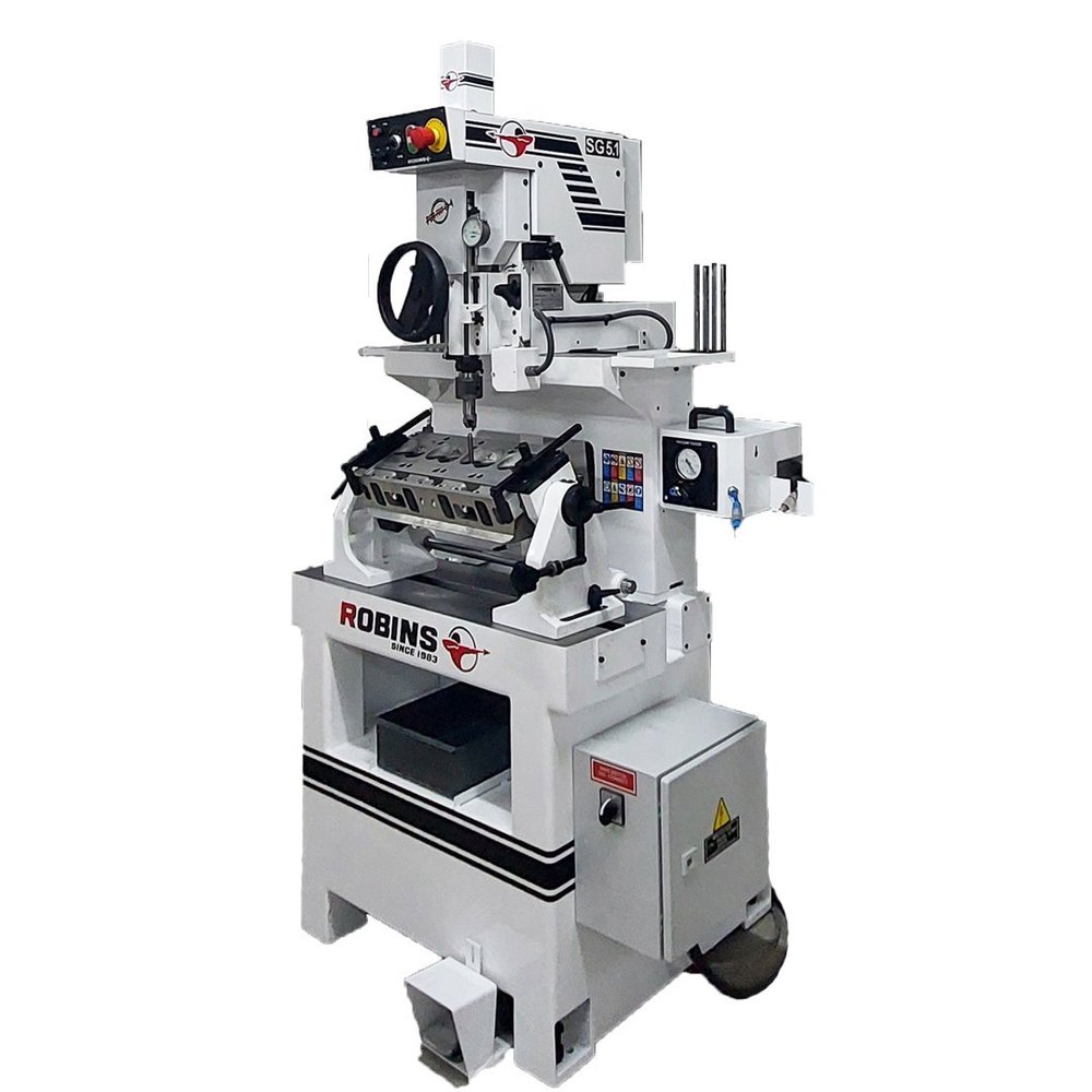 SG5 Valve Seat and Guide Machine, Automation Grade Semi Automatic