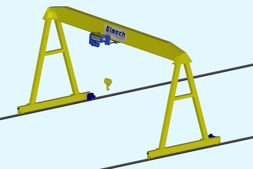 Single Girder Gantry Cranes, Capacity 1 Ton To 15 Ton in Vadodara