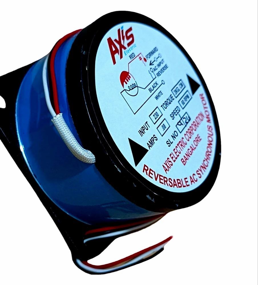 Single Phase AC Synchronous Motor, 60 RPM Price in Bengaluru