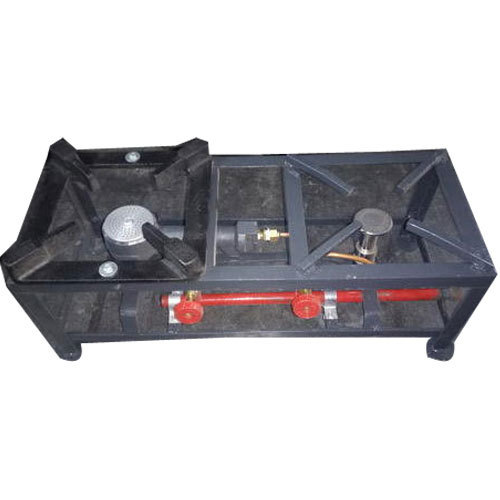Mild Steel MS Two Burner Gas Stove, For Restaurant,Hotel Price in  Coimbatore, Tamil Nadu – ₹7,000 Industries