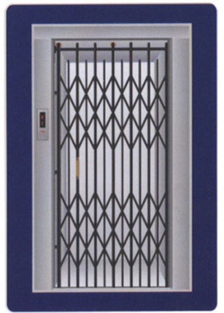 Stainless Steel Elevator Collapsible Gate, For in surat Shivangi Elevators