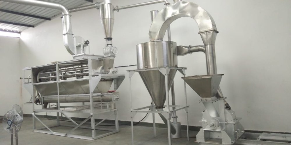 Stainless Steel Fully Automatic Masala Pulveriser, For Industrial