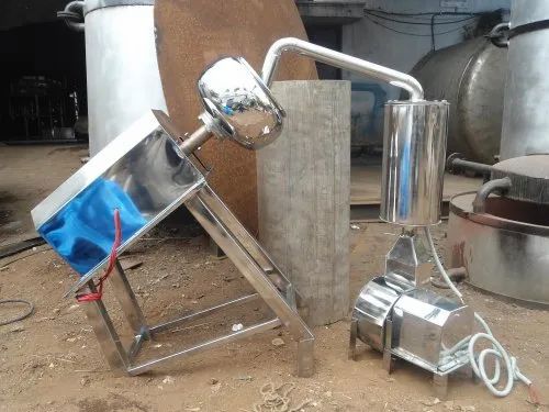 Stainless Steel Industrial Coating Pan, Capacity: 50 kg / Batch