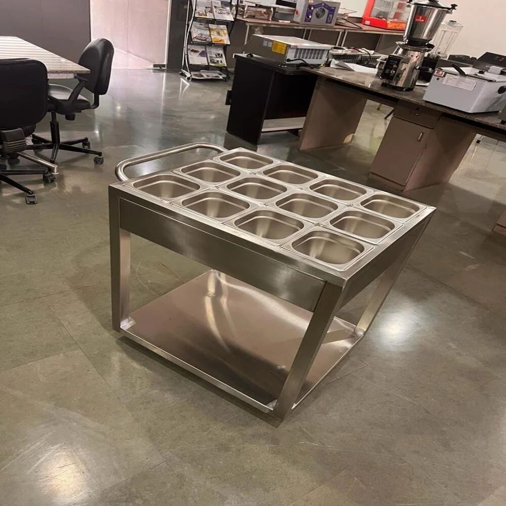Stainless Steel Masala Trolley Price in Vadodara, Gujarat