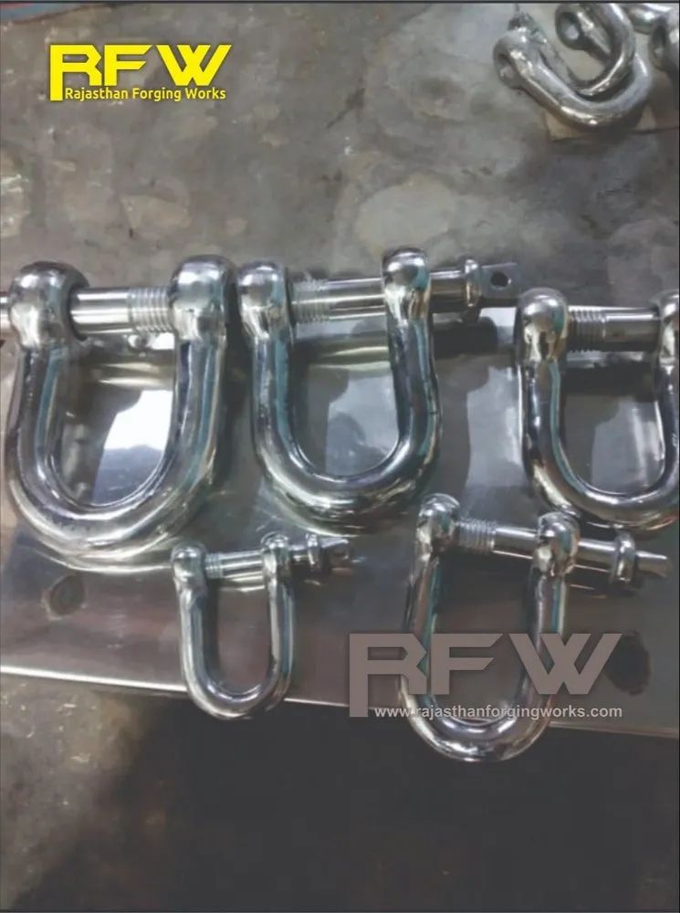 Stainless Steel Shackles D Shackle Manufacturer & Seller in Mumbai