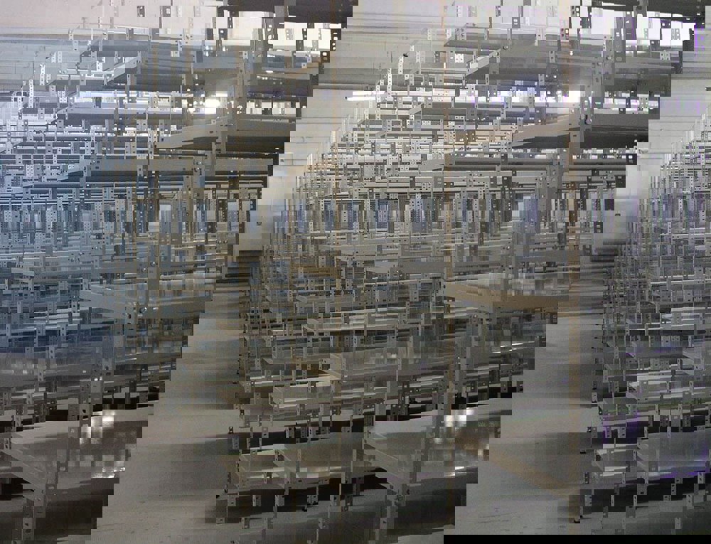 Stainless Steel Slotted Angle Racks, For Supermarket Manufacturer