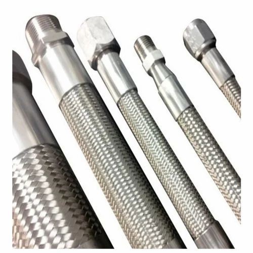 Stainless Steel SS Oxygen Braided Hose Pipe, Size/Diameter 1/2 inch