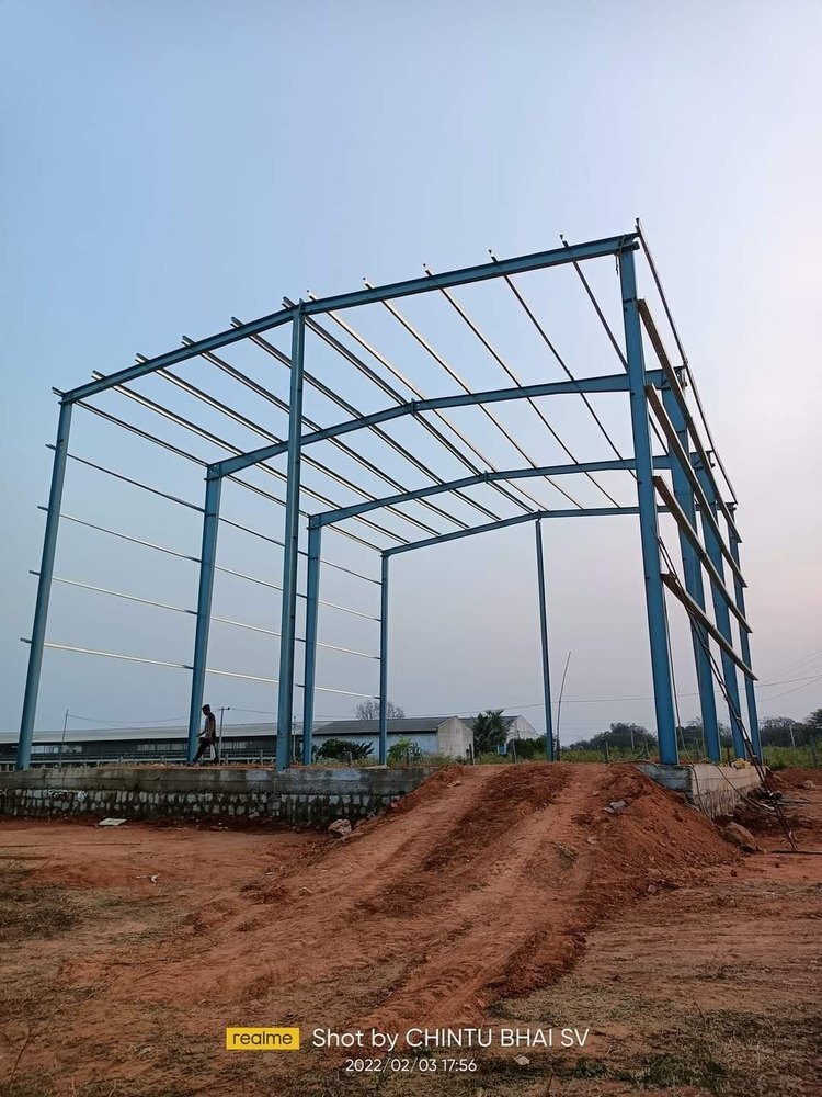 Steel Prefab Badminton Court Roofing Shed in Chennai India Sports