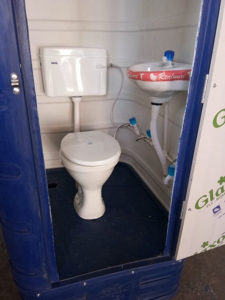 Steel Prefab Portable English Toilets, No. Of Compartments 1 in SAS